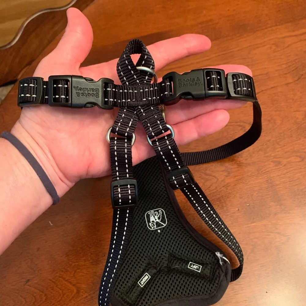 Adjustable Pet Harness by Boots and Barkley in Size Small